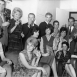 Модельеры и манекенцицы ОДМО в Париже, 1961 год слева Вера Аралова