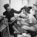 Модельер Эльза Скиапарелли, 1951 г. Модельер Эльза Скиапарелли, 1951 г.