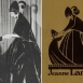 Фотография Жанны Ланвен с дочкой 1907 г. и новая эмблема Дома Lanvin, 1927 г.