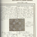 Регистрационный сертификат ткани с монограммой 1905 год Регистрационный сертификат ткани с монограммой 1905 год