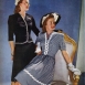 Платье в клетку виши. Журнал мод 1940-е Платье в клетку виши. Журнал мод 1940-е