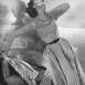 Платье в клетку виши. Модель Леони Верне, 1955 год Платье в клетку виши. Модель Леони Верне, 1955 год