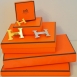 Фирменная упаковка Модного Дома Hermes